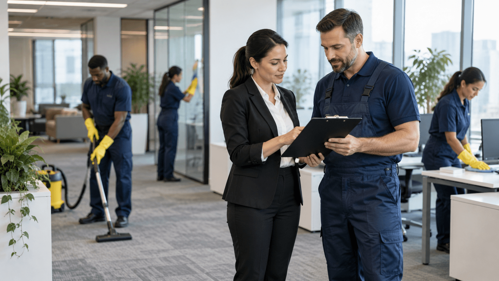 What's Included in a Commercial Cleaning Contract?